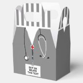 Doctor Medical School Afstuderen gunstbox Bedankdoosjes (Geopend)