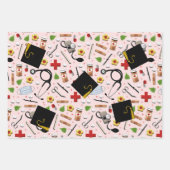 Doctor Medical School Afstuderen Inpakpapier Vel (Voorkant 2)