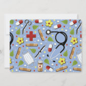 Doctor Medical School Afstuderen Kaart (Achterkant)