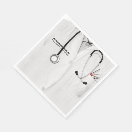 Doctor Medical School Afstuderen Servet (Hoek)