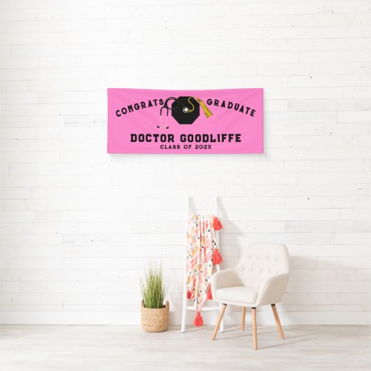 Doctor Medical School Afstuderen Spandoek (Insitu)