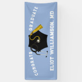 Doctor Medical School Afstuderen Spandoek (Verticaal)