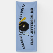 Doctor Medical School Afstuderen Spandoek (Verticaal)
