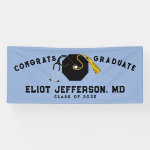 Doctor Medical School Afstuderen Spandoek