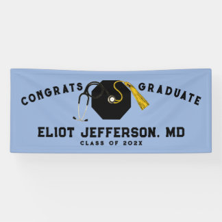 Doctor Medical School Afstuderen Spandoek