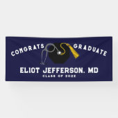 Doctor Medical School Afstuderen Spandoek (Horizontaal)