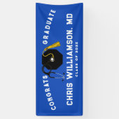 Doctor Medical School Afstuderen Spandoek (Verticaal)
