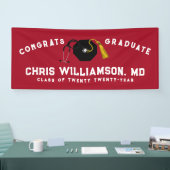 Doctor Medical School Afstuderen Spandoek (Beurs)