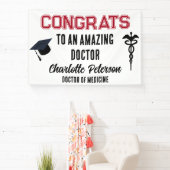 Doctor Medical School Congrats Afstuderen Spandoek (Insitu)
