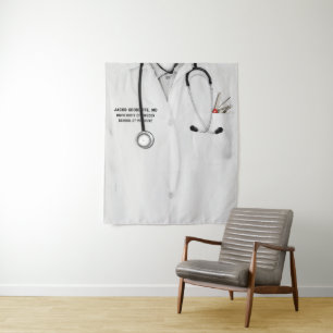 Doctor Medical School Graduation Party Wandkleed