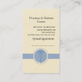 Doctor Medische gezondheidszorg Afsprakenkaartje (Achterkant)