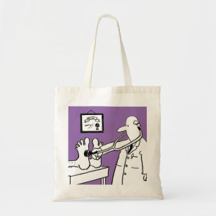 Doctor met Stethoscoop controlefunctie Tote Bag