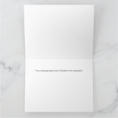 Doctor met Stethoscoop Kaart (Binnen)