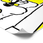 Doctor met Stethoscoop Poster (Hoek)