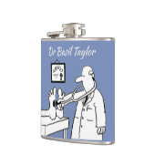 Doctor met Stethoscoop test Feet patiënt Heupfles (Links)