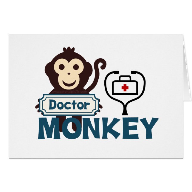 Doctor Monkey (Voorkant Horizontaal)