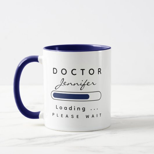 DOCTOR [Name] Loading Navy & White Mok (Links)