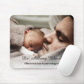 Doctor Newborn Familie Foto Keepomwille Muismat (Met muis)