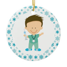 Doctor Nurse Intern Funny Medical Ornament Gift