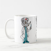Doctor Nurse Mouse Koffiemok (Links)