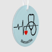 Doctor Nurse PA Healthcare Worker Ornament (voorkant)