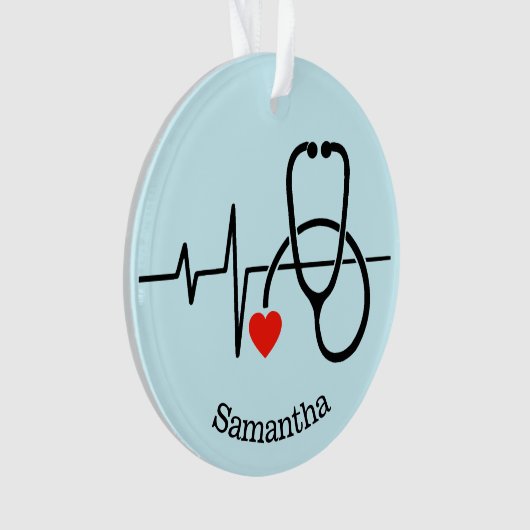 Doctor Nurse PA Healthcare Worker Ornament (voorkant)