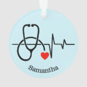 Doctor Nurse PA Healthcare Worker Ornament (achterkant)