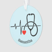 Doctor Nurse PA Healthcare Worker Ornament (voorkant)