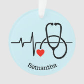 Doctor Nurse PA Healthcare Worker Ornament (voorkant)