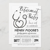 Doctor Nurse Pensioen Kaart (Voorkant / Achterkant)