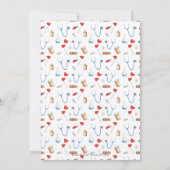 Doctor Nurse Pensioen Partij Kaart (Achterkant)