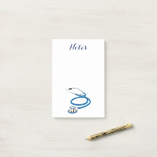 Doctor Nurse Sports Medicine Peace Love Destiny Post-it® Notes (Op bureau)