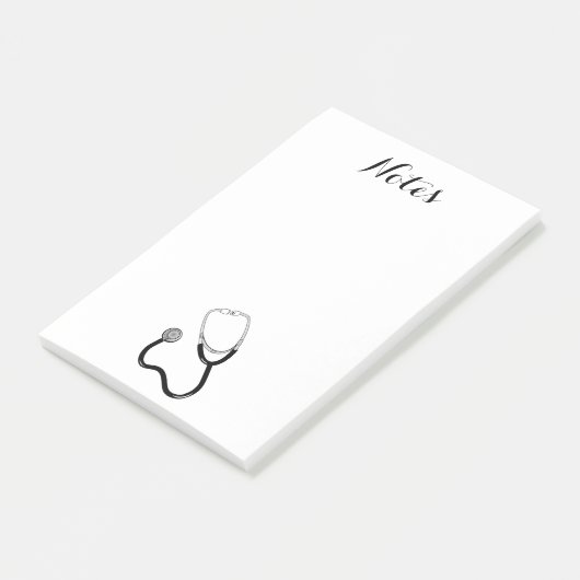 Doctor Nurse Sports Medicine Peace Love Destiny Post-it® Notes (Schuin)