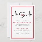 Doctor Nursing Medical School Afstudeerfeest Kaart (Voorkant)