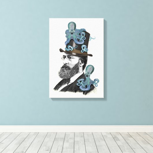 Doctor Octopus Canvas Afdruk (Insitu (Houten vloer))