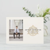 Doctor of Denistry Black Gold aankondiging (Staand voorkant)