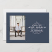 Doctor of Denistry Navy Blue aankondiging (Voorkant)