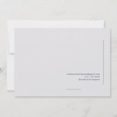 Doctor of Denistry Navy Blue aankondiging (Achterkant)