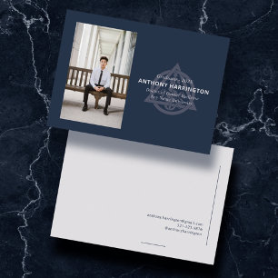 Doctor of Denistry Navy Blue aankondiging