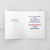 Doctor of Divinity Cross Blue Waterverf Kaart (Binnen)