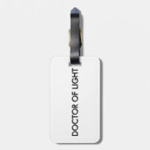 Doctor of Light - Angelic Healer Waterfles Bagagelabel (Achterkant verticaal)