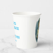 Doctor of Light - Angelic Healer Waterfles Papieren Bekers (Rechts)