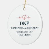 Doctor of Nursing Practice Aangepaste Naam Sinds J Keramisch Ornament (Links)