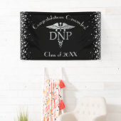 Doctor of Nursing Practice Afstuderen Zwart Zilver Spandoek (Insitu)