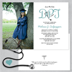 Doctor of Physical Therapy foto afstuderen Kaart