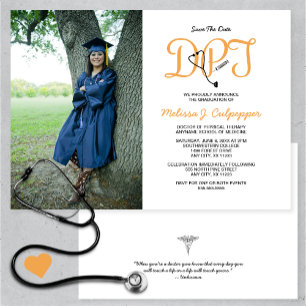 Doctor of Physical Therapy foto afstuderen Kaart