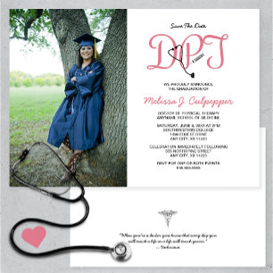 Doctor of Physical Therapy foto afstuderen Kaart