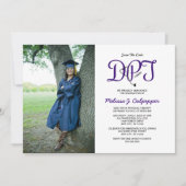 Doctor of Physical Therapy foto afstuderen Kaart (Voorkant)