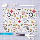 Doctor of verpleegkundige Gift Tissuepapier (Craft)