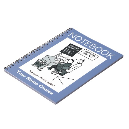 Doctor op de Medische School die een recept schrij Notitieboek (Linkerzijde)